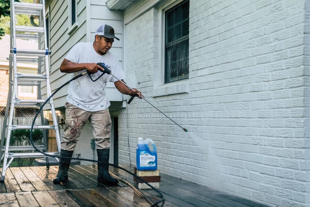 Cleaning Power Washing