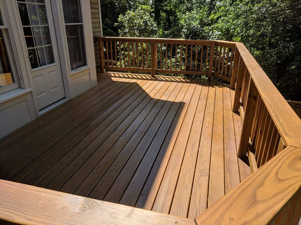 Natural Stain Deck