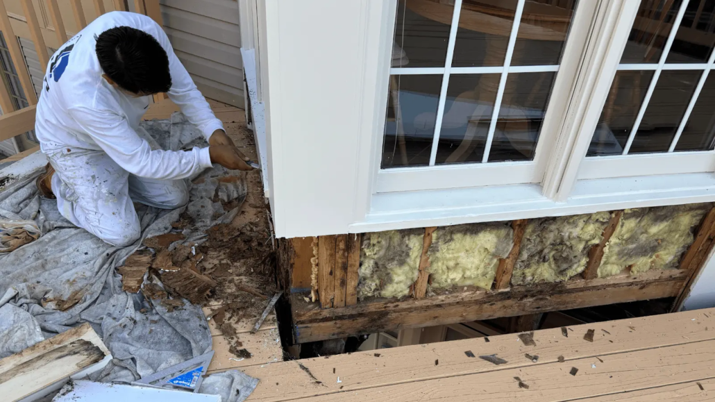 Repair Cracks and Re-Caulk Gaps