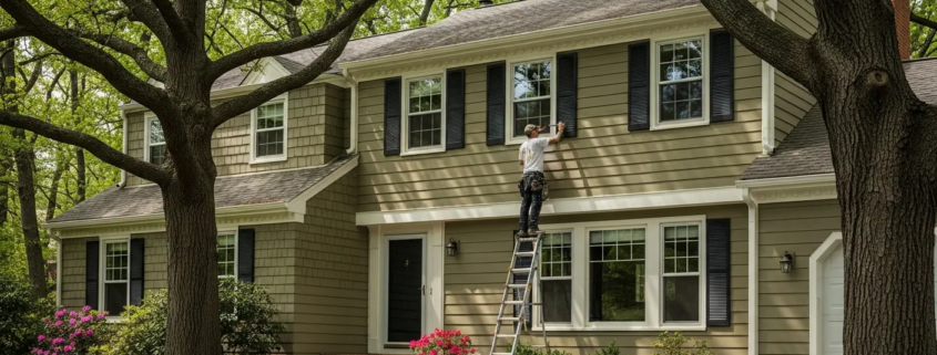 patricks painting painting burke va colonial trim detail