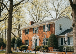 Springfield Colonial exterior painting